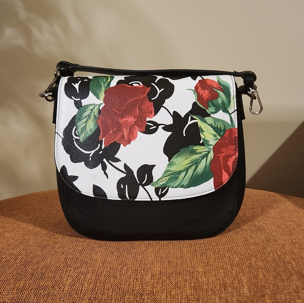 ROSE Floral Mini Handbag